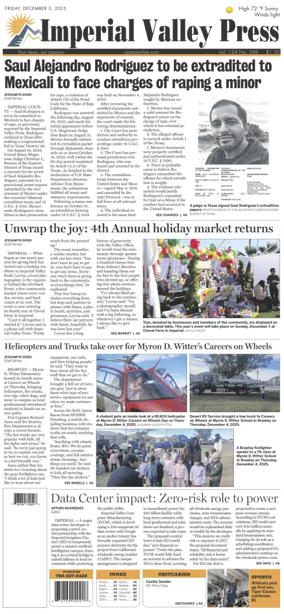 Cover of Imperial Valley Press