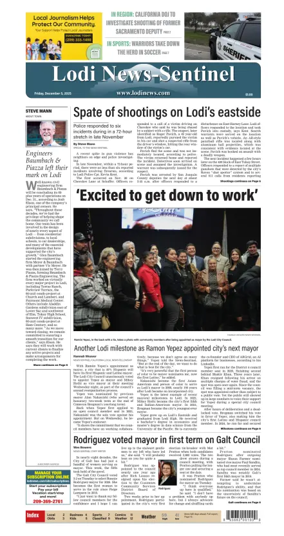 Cover of Lodi News-Sentinel