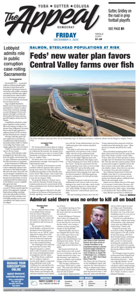 Cover of Marysville Appeal-Democrat    