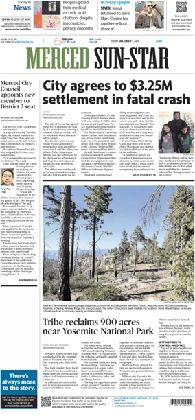 Cover of Merced Sun-Star