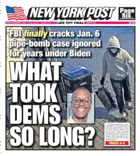 Cover of New York Post