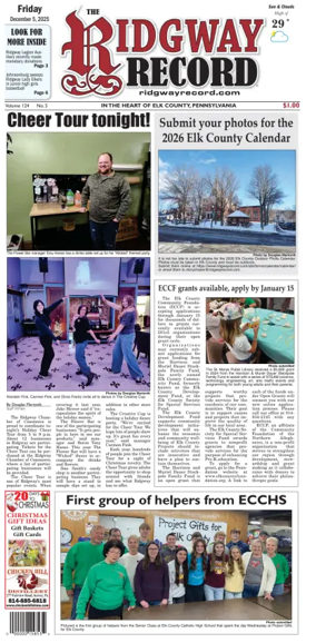 Cover of Ridgway Record