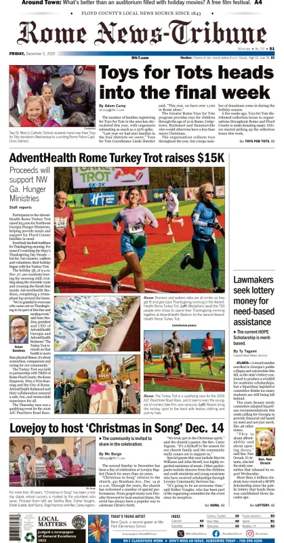 Cover of Rome News-Tribune
