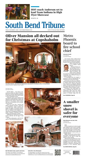 Cover of South Bend Tribune