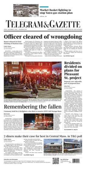 Cover of Telegram & Gazette