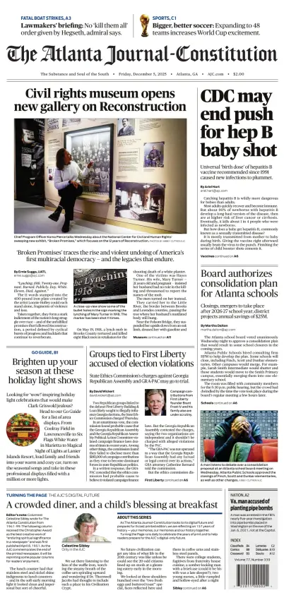 Cover of The Atlanta Journal-Constitution