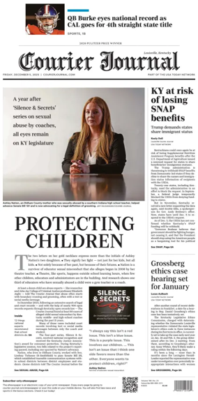 Cover of The Courier-Journal (Louisville)