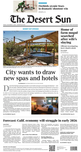 Cover of The Desert Sun