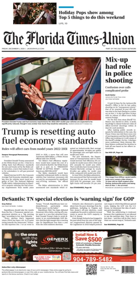 Cover of The Florida Times-Union