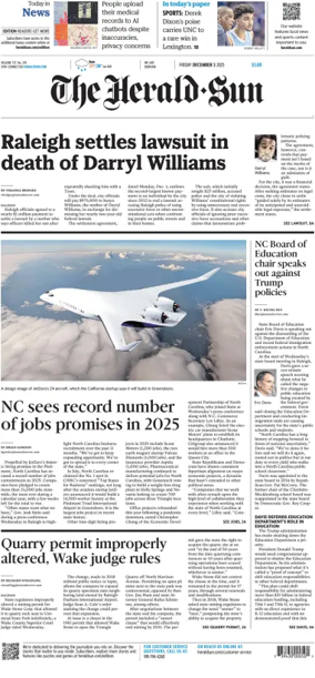 Cover of The Herald Sun