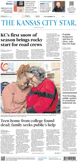 Cover of The Kansas City Star