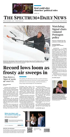 Cover of The Spectrum & Daily News