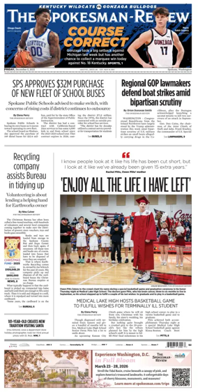 Cover of The Spokesman-Review (Spokane)