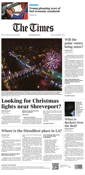 Cover of The Times (Shreveport)