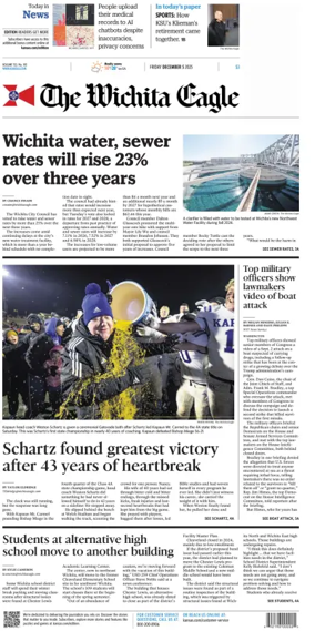 Cover of The Wichita Eagle
