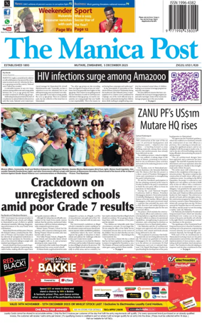 Cover of The Manica Post