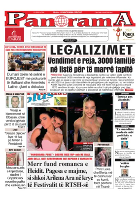 Cover of Panorama (Albania)