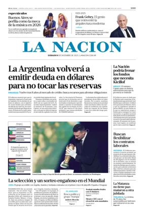 Cover of La Nacion