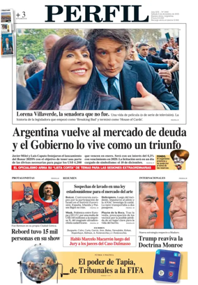 Cover of Perfil (Sabado)