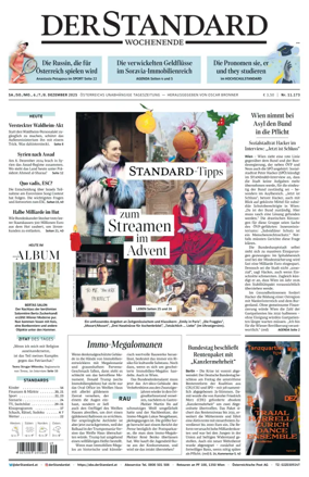 Cover of Der Standard