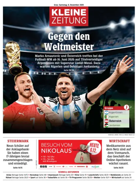 Cover of Kleine Zeitung Steiermark