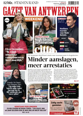 Cover of Gazet van Antwerpen Metropool Stad