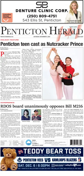 Cover of Penticton Herald