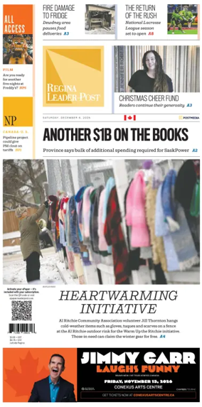 Cover of Regina Leader-Post