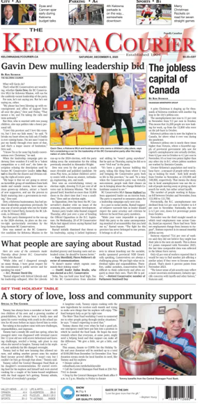 Cover of The Daily Courier