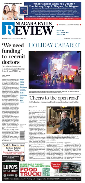 Cover of The Niagara Falls Review