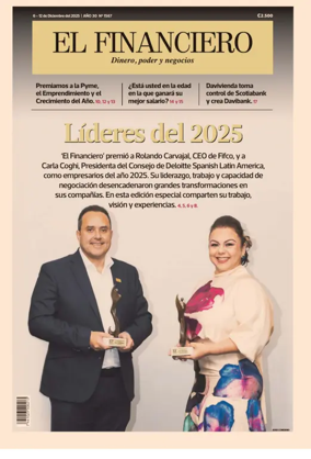 Cover of El Financiero (Costa Rica)