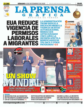 Cover of La Prensa Grafica