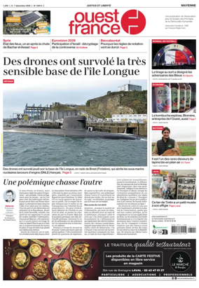 Cover of Ouest France (Laval)