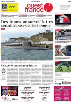 Cover of Ouest France (Orne)