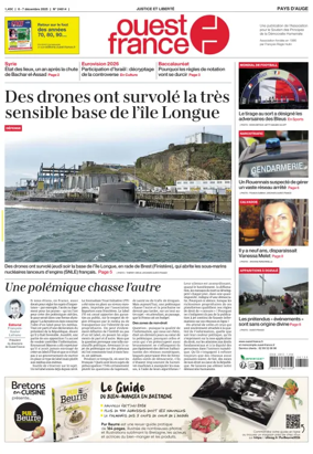 Cover of Ouest France (Pays d'Auge)