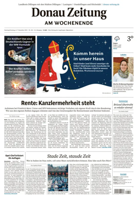 Cover of Donau Zeitung