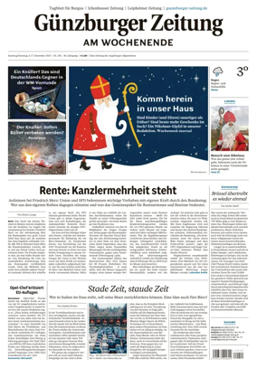 Cover of Guenzburger Zeitung