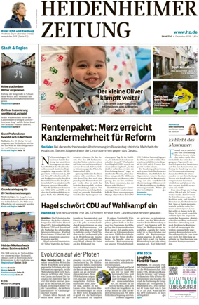 Cover of Heidenheimer Zeitung