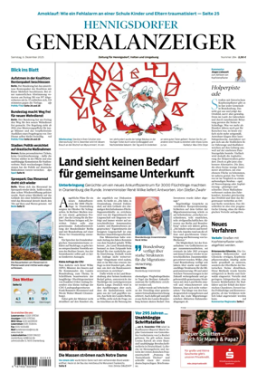 Cover of Hennigsdorfer Generalanzeiger