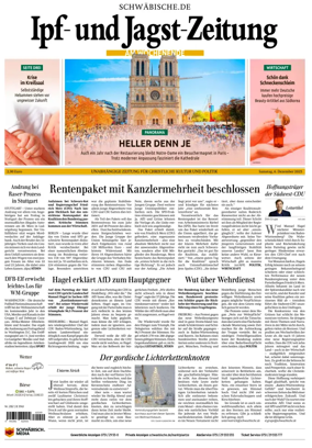 Cover of Ipf- und Jagst-Zeitung