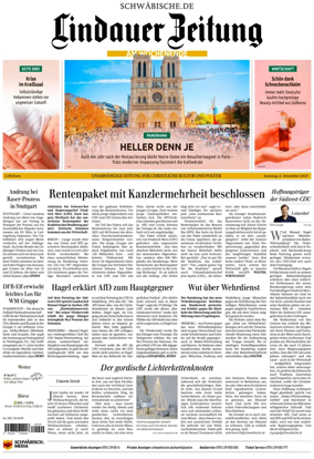Cover of Lindauer Zeitung