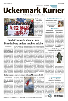 Cover of Prenzlauer Zeitung