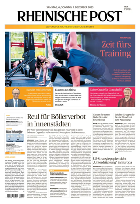 Cover of Rheinische Post – Düsseldorf Mitte/West/Ost/Nord/Süd