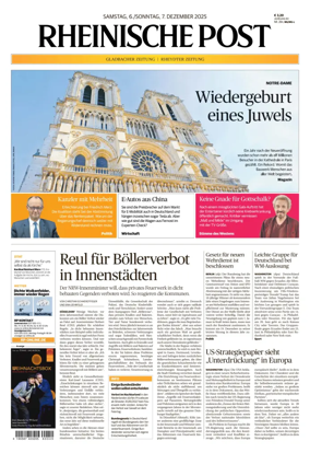 Cover of Rheinische Post - Mönchengladbach and Korschenbroich