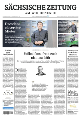 Cover of Sächsische Zeitung (Riesa)