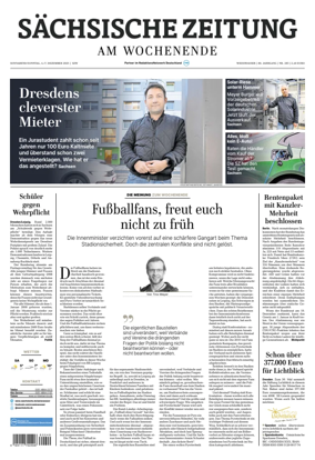 Cover of Sächsische Zeitung (Weißwasser)