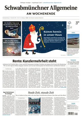 Cover of Schwabmuenchner Allgemeine