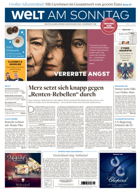 Cover of Welt am Sonntag