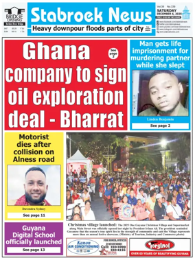 Cover of Stabroek News