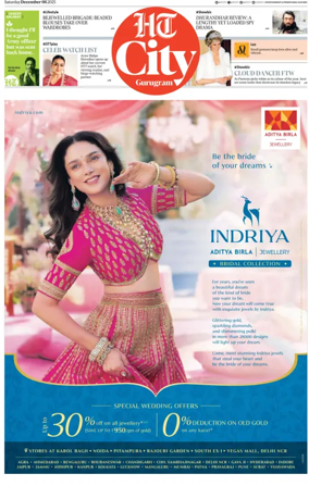 Cover of Hindustan Times (Gurgaon) - City